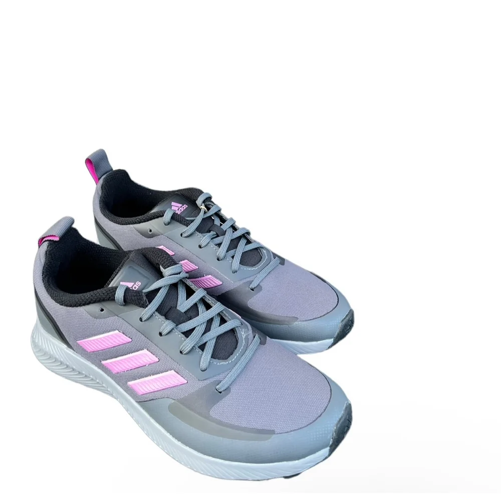 adidas Runfalcon 2.0 TR – Women’s US 8 – Style FZ3584 – Grey / Cherry Metall